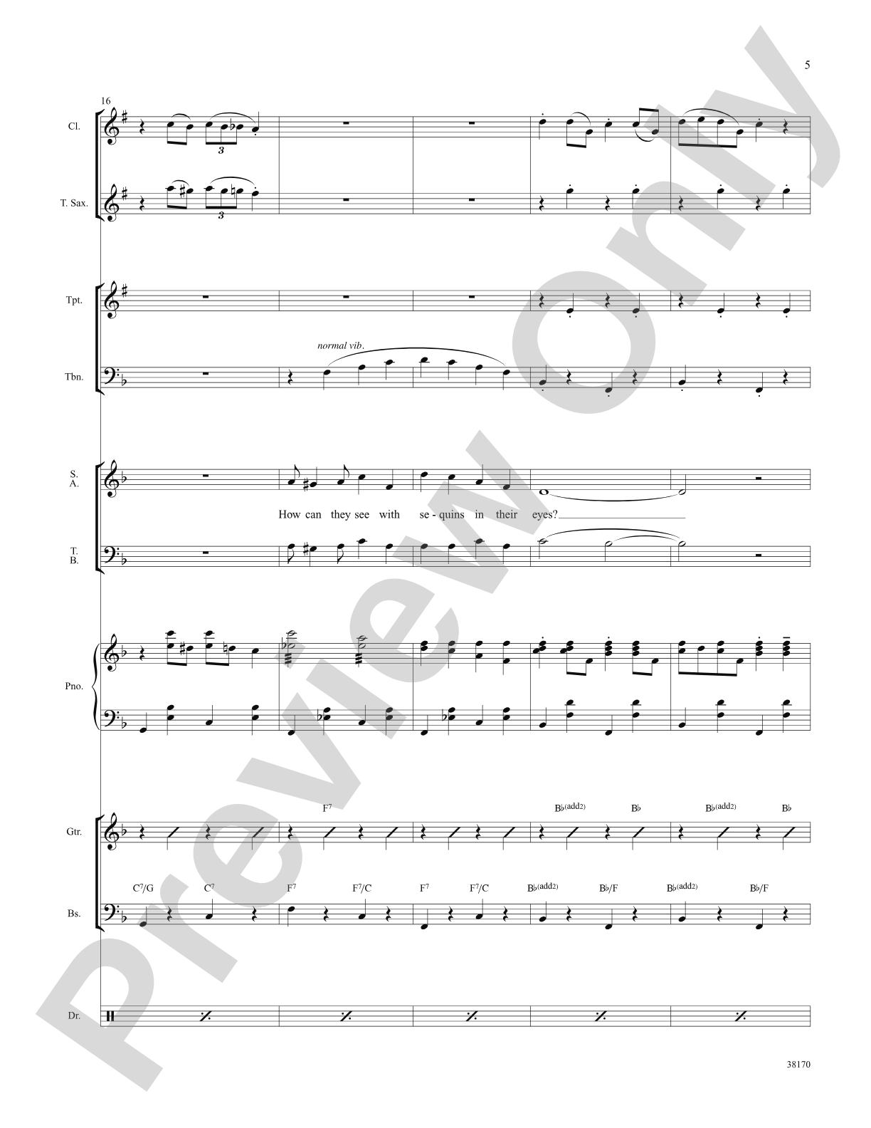 Razzle Dazzle (from the musical Chicago): Choral SoundPax