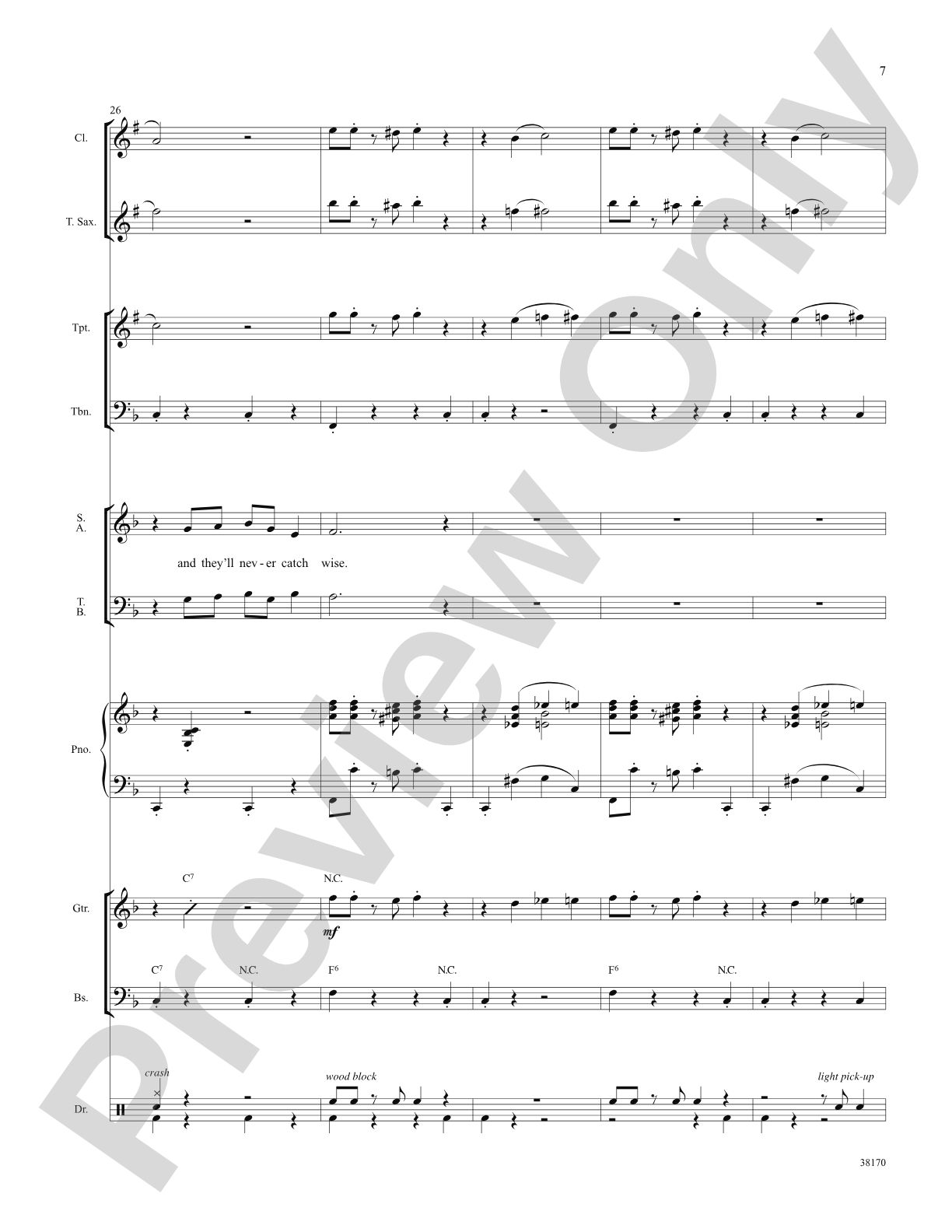 Razzle Dazzle (from the musical Chicago): Choral SoundPax