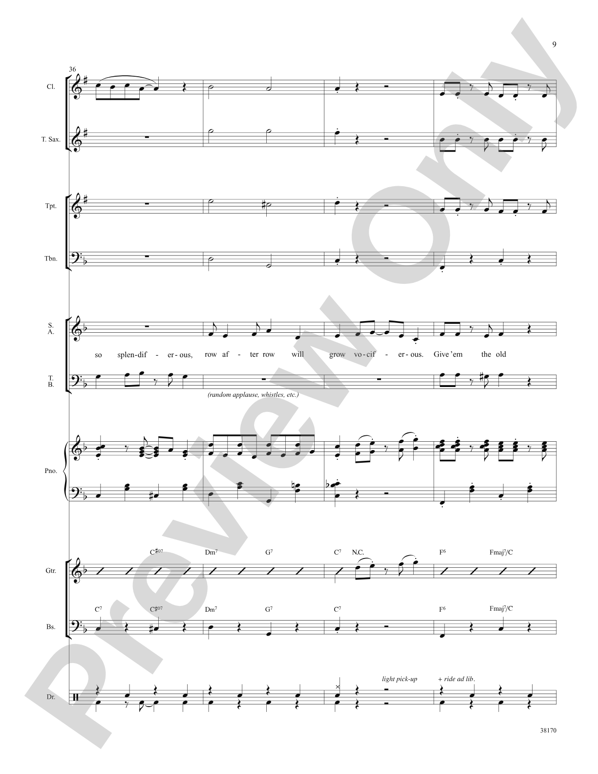 Razzle Dazzle (from the musical Chicago): Choral SoundPax