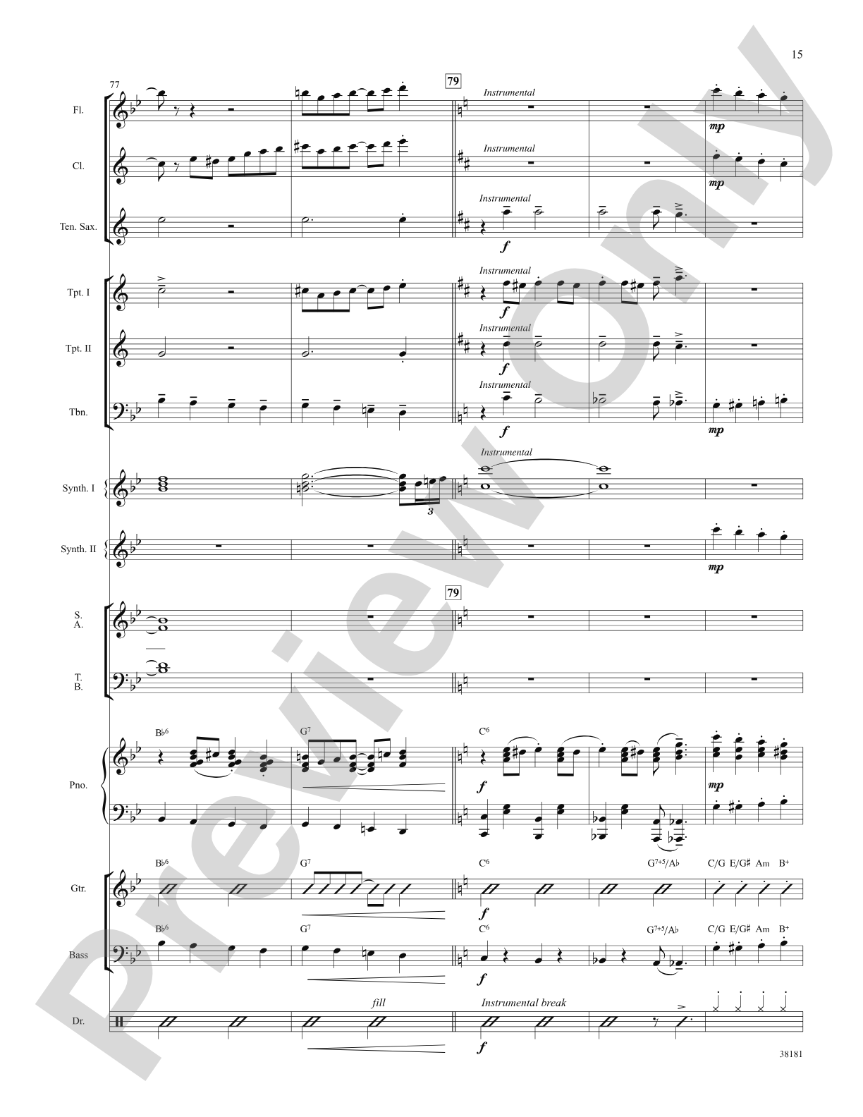 Sparklejollytwinklejingley (from the Broadway musical Elf): Choral SoundPax