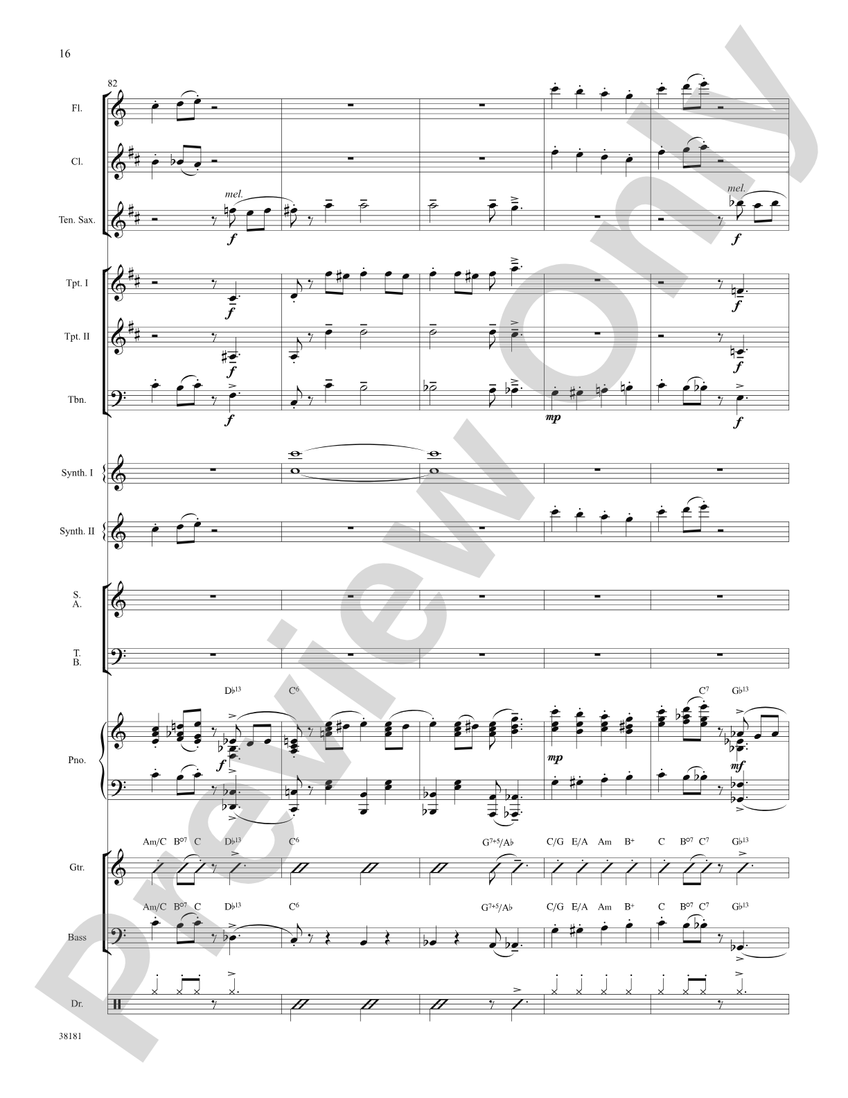 Sparklejollytwinklejingley (from the Broadway musical Elf): Choral SoundPax