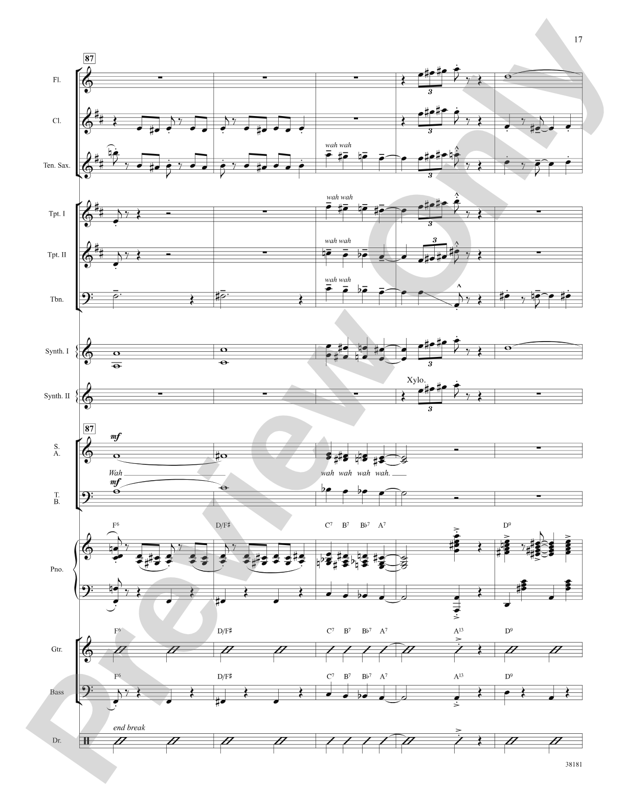 Sparklejollytwinklejingley (from the Broadway musical Elf): Choral SoundPax