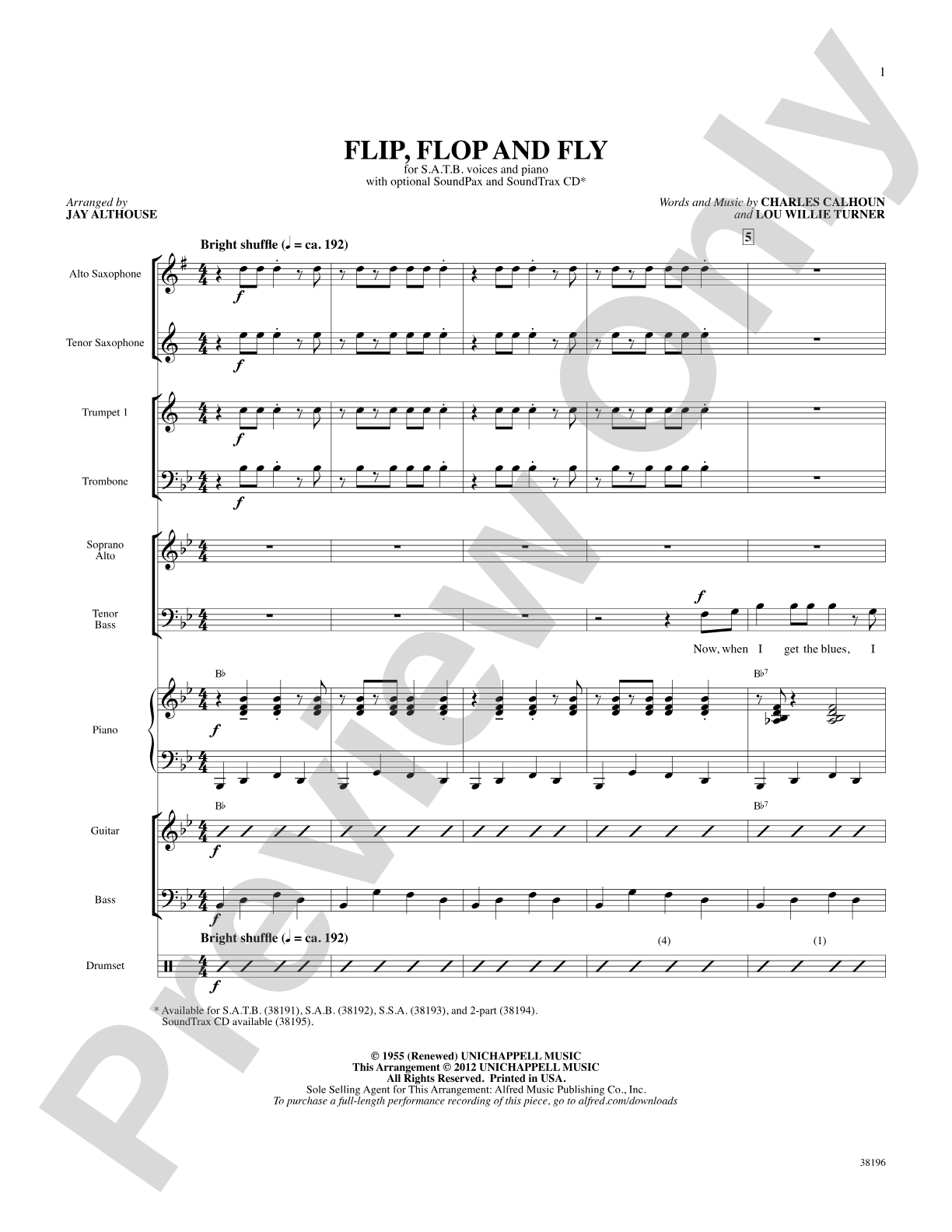 Flip, Flop and Fly: Choral SoundPax