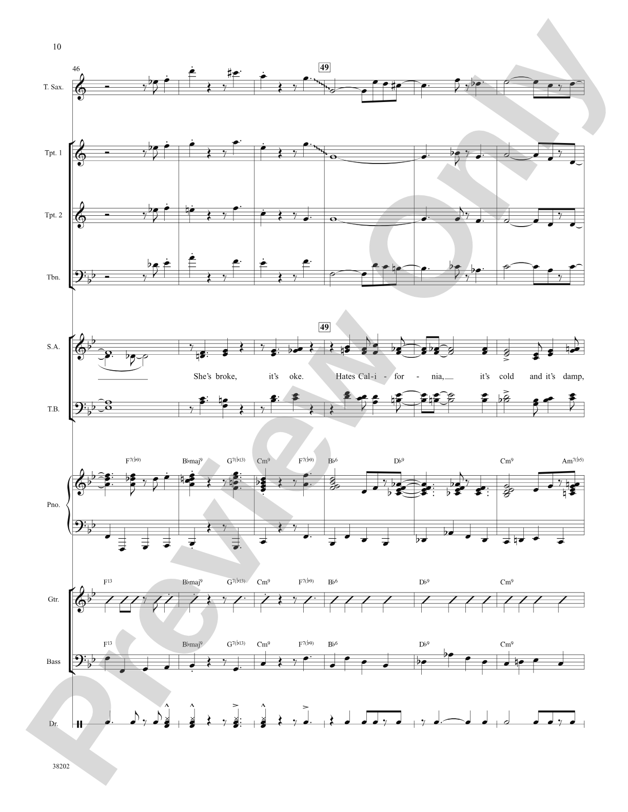 The Lady Is a Tramp: Choral SoundPax