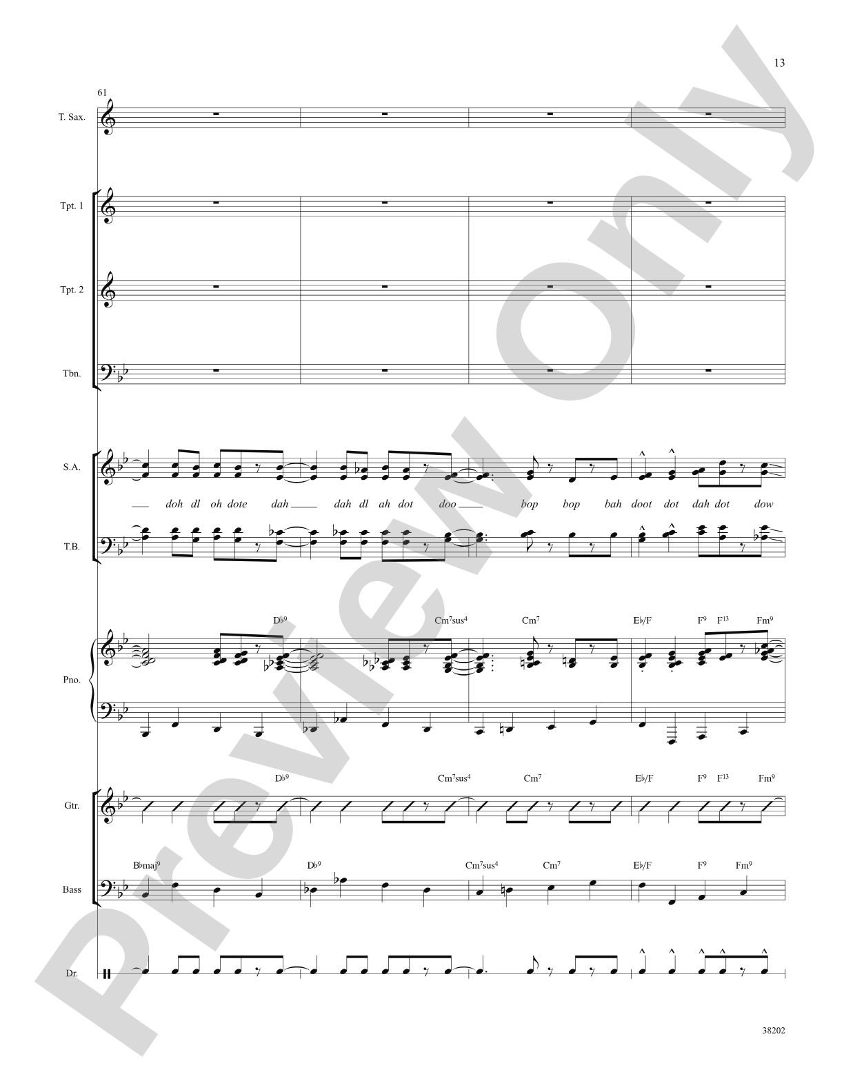 The Lady Is a Tramp: Choral SoundPax