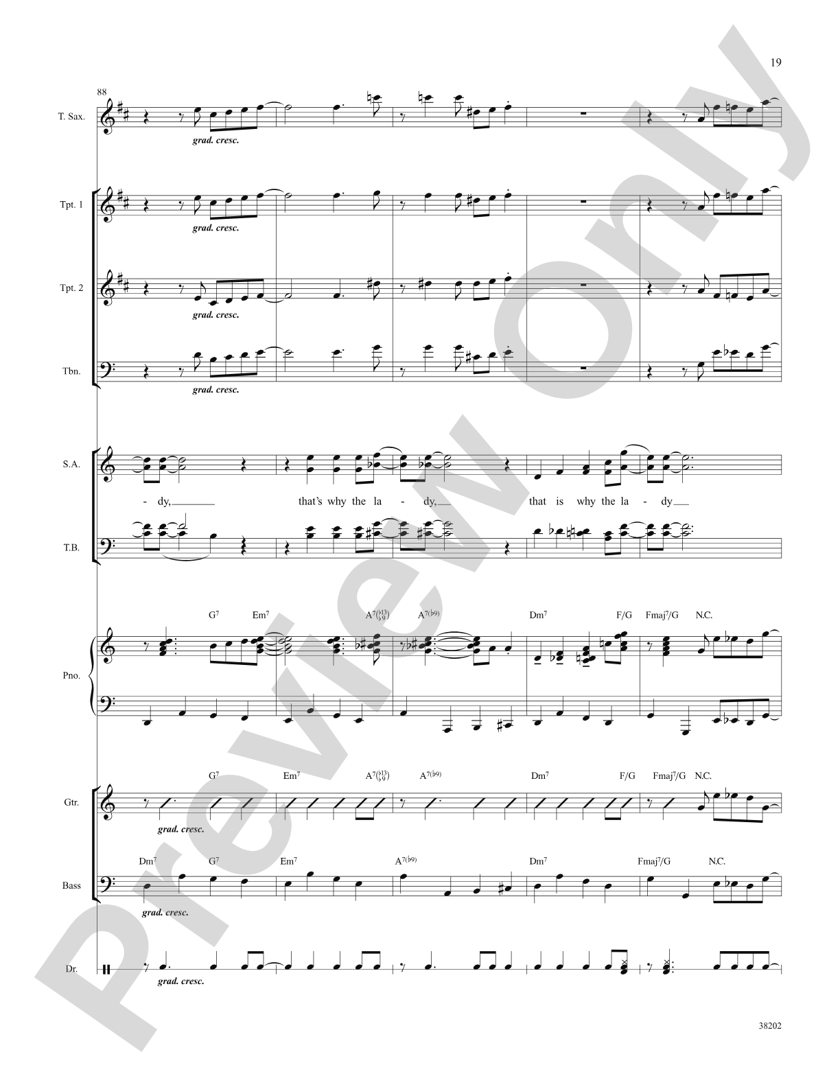 The Lady Is a Tramp: Choral SoundPax