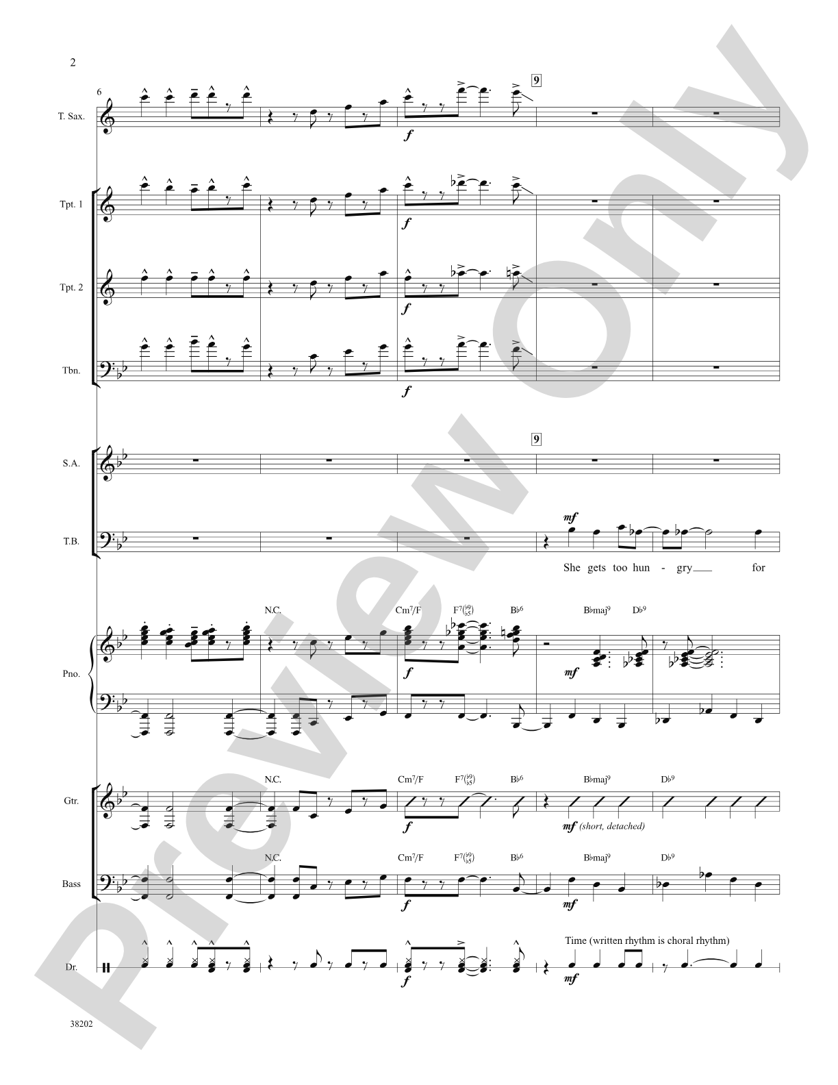 The Lady Is a Tramp: Choral SoundPax