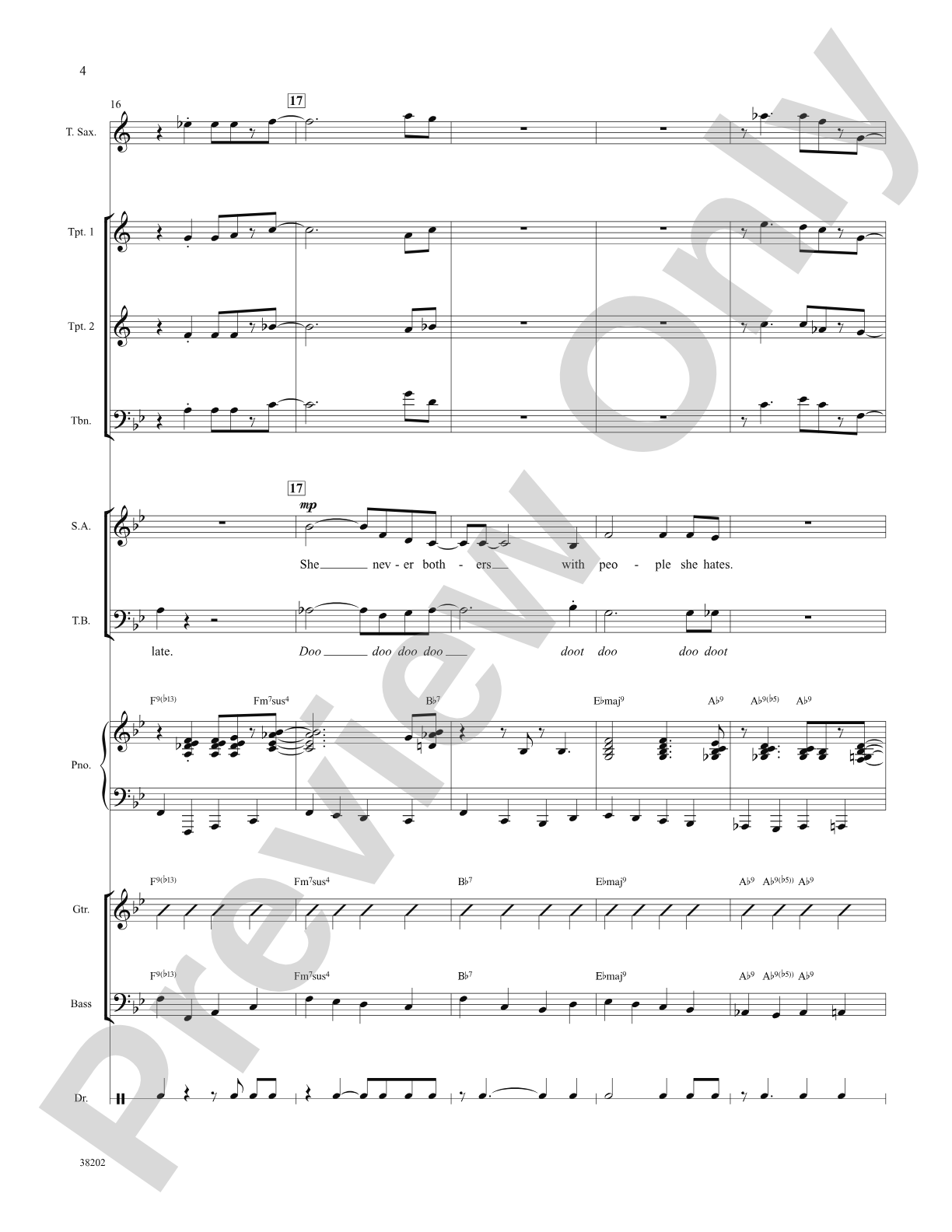 The Lady Is a Tramp: Choral SoundPax