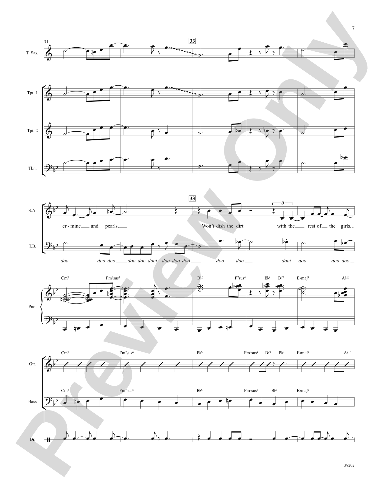 The Lady Is a Tramp: Choral SoundPax