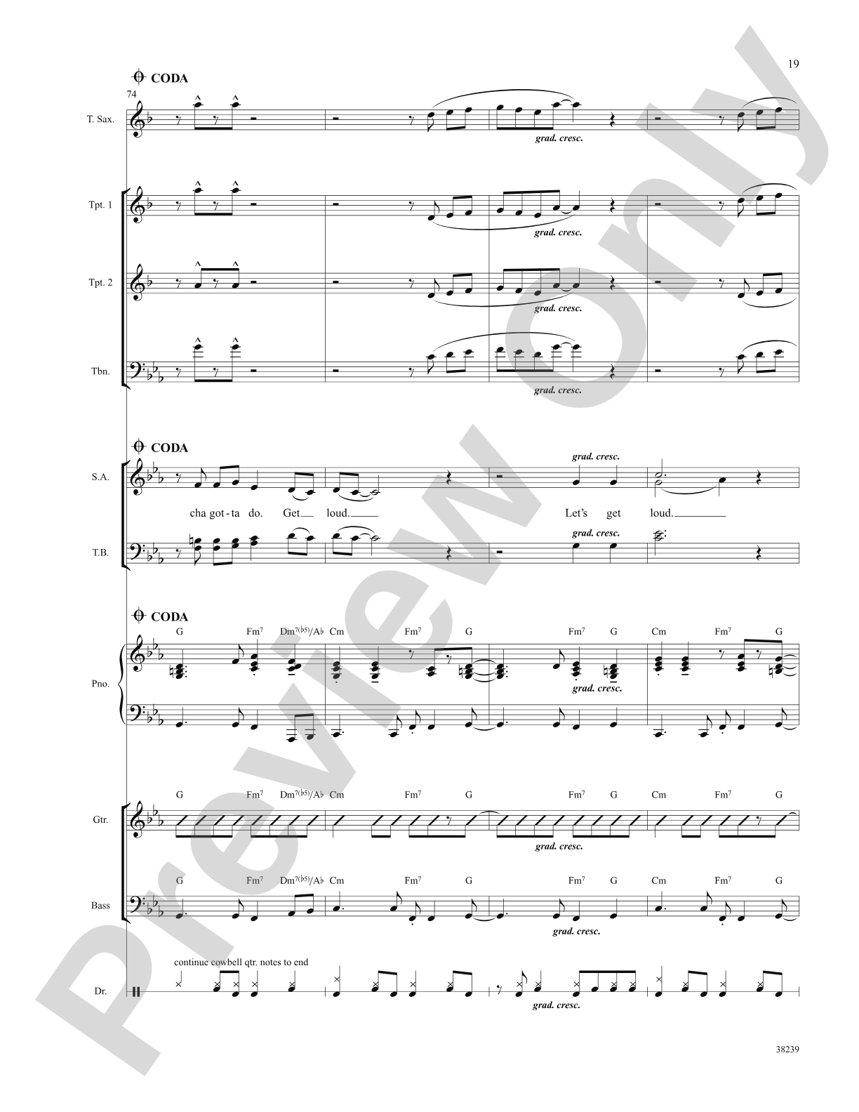 Let's Get Loud: Choral SoundPax