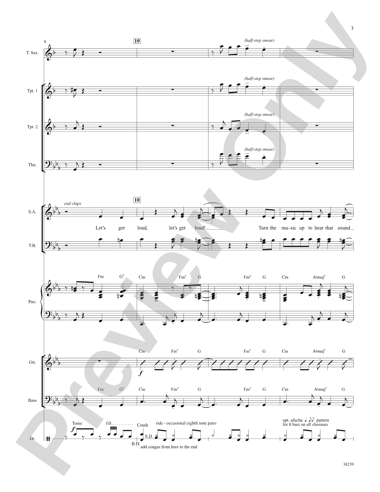 Let's Get Loud: Choral SoundPax