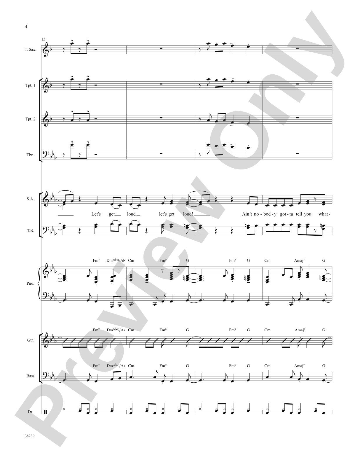 Let's Get Loud: Choral SoundPax