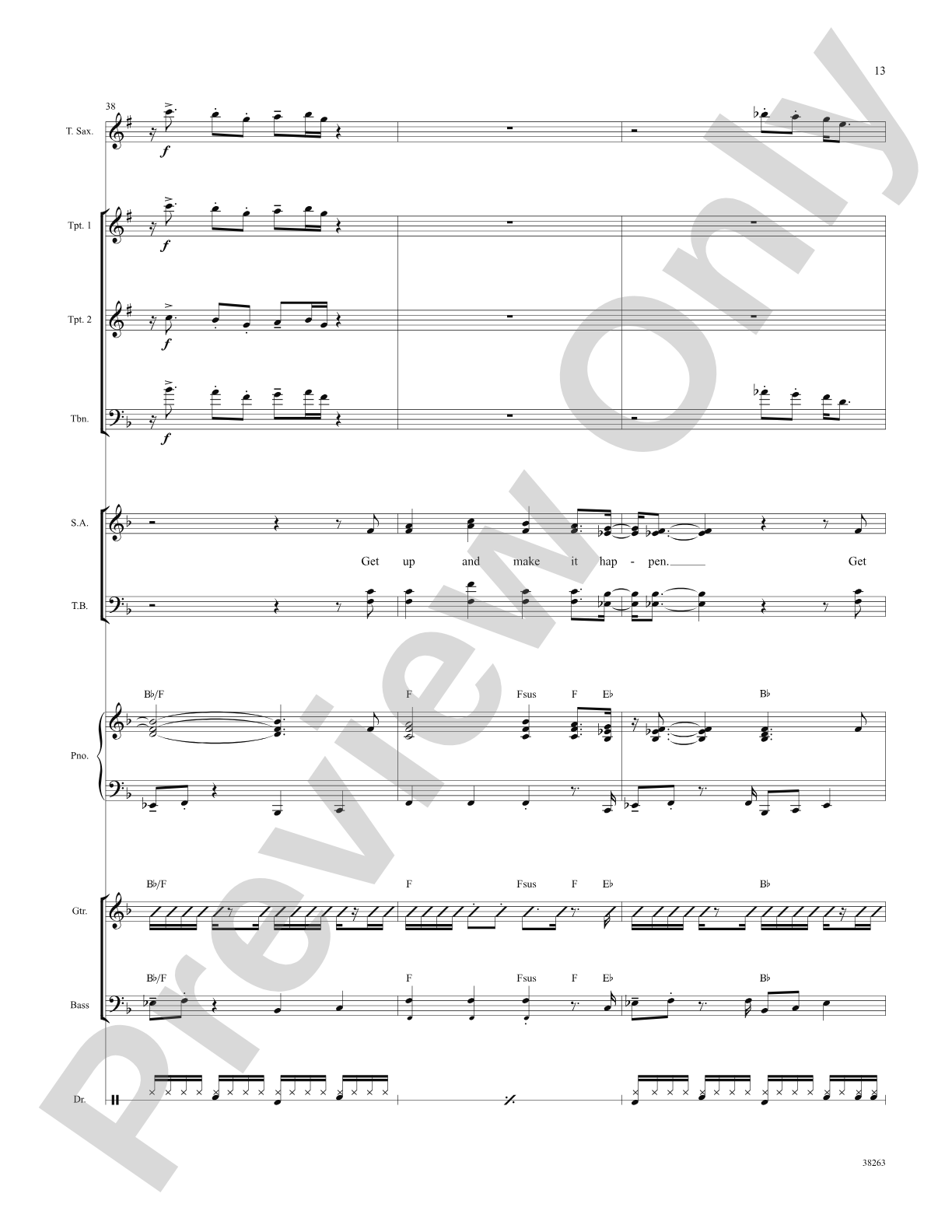 Get On Your Feet: Choral SoundPax