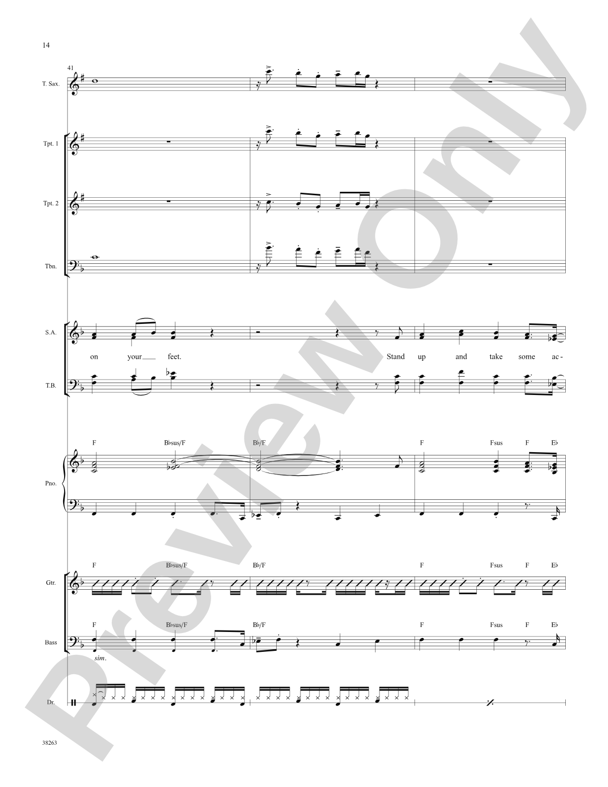 Get On Your Feet: Choral SoundPax