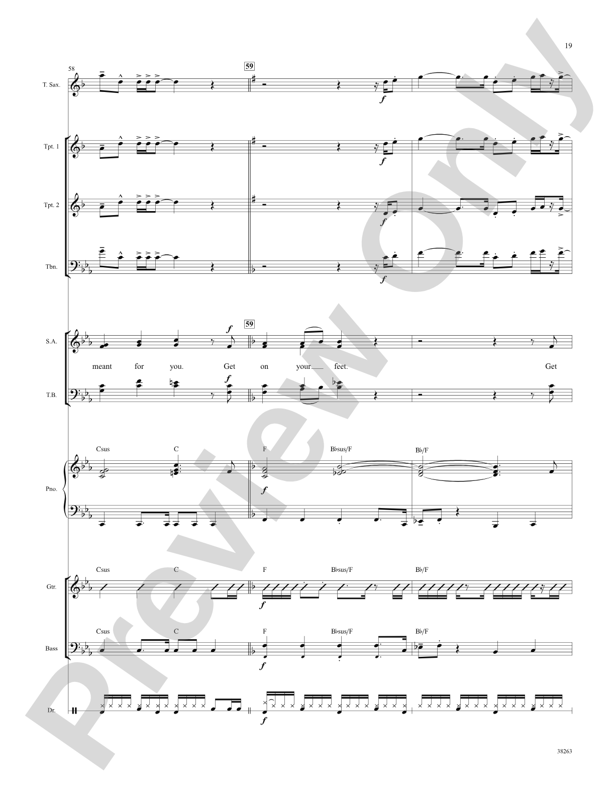 Get On Your Feet: Choral SoundPax