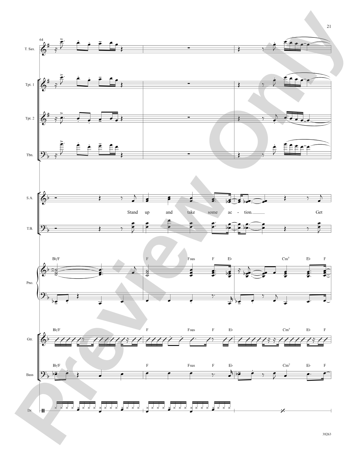 Get On Your Feet: Choral SoundPax