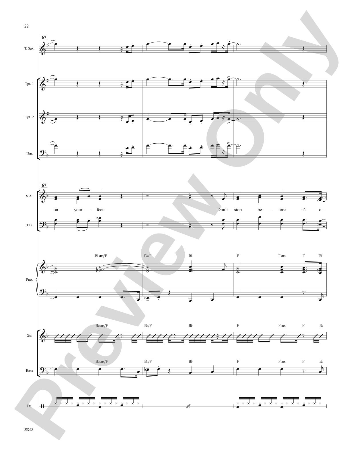 Get On Your Feet: Choral SoundPax