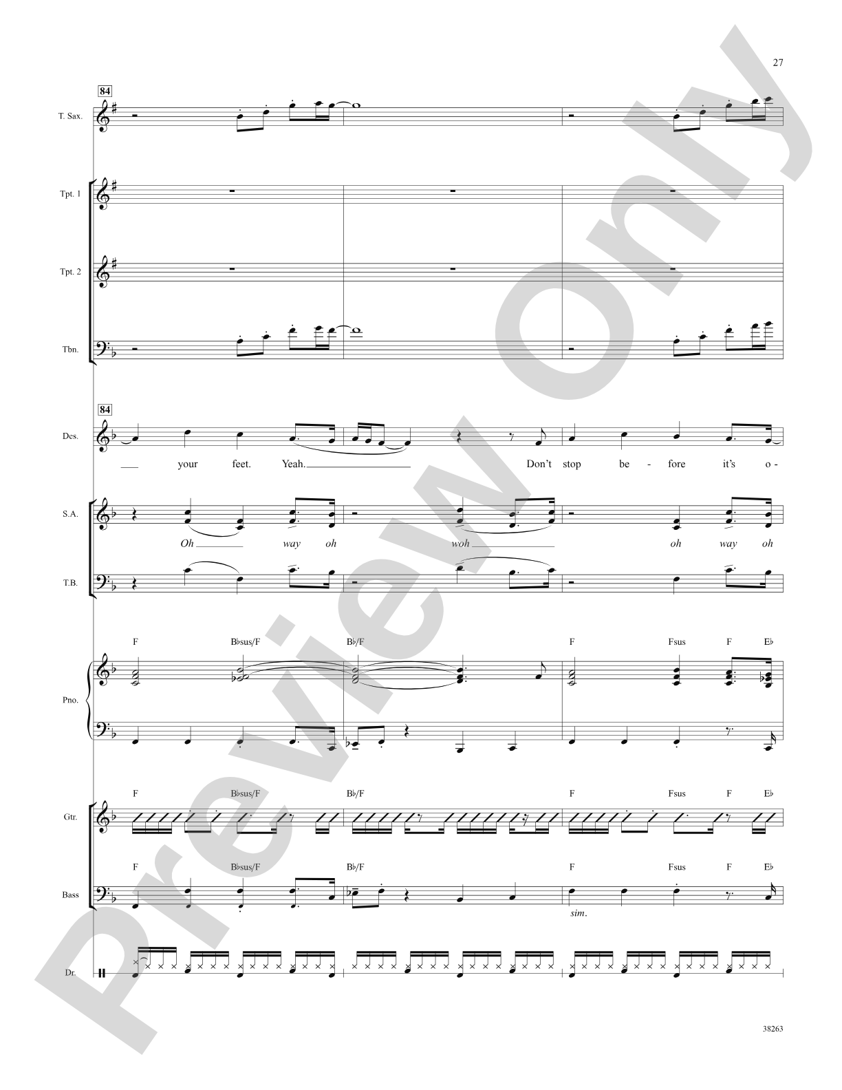 Get On Your Feet: Choral SoundPax