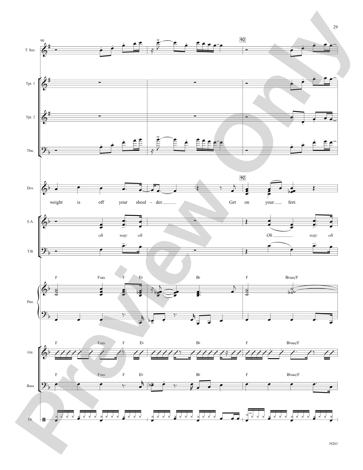 Get On Your Feet: Choral SoundPax