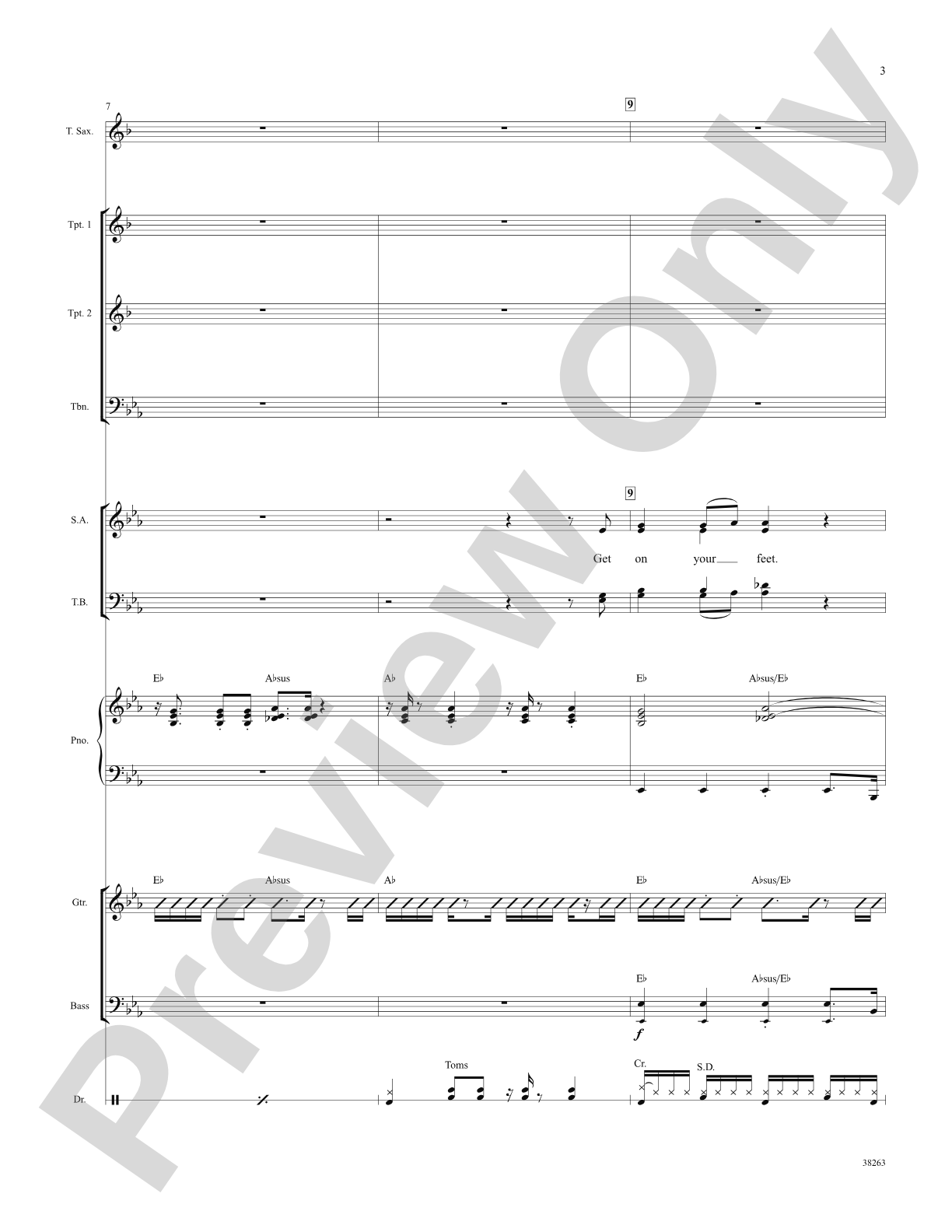 Get On Your Feet: Choral SoundPax