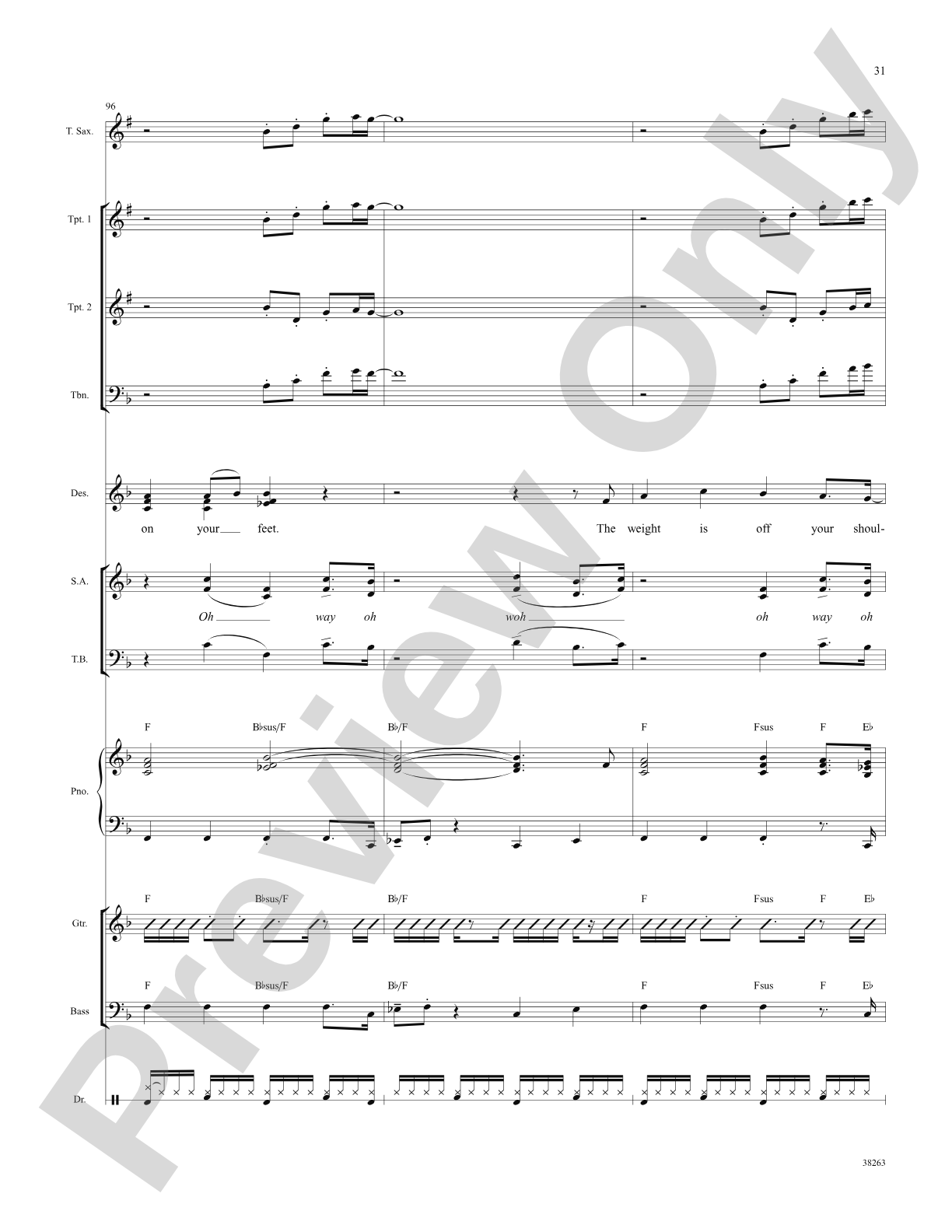 Get On Your Feet: Choral SoundPax