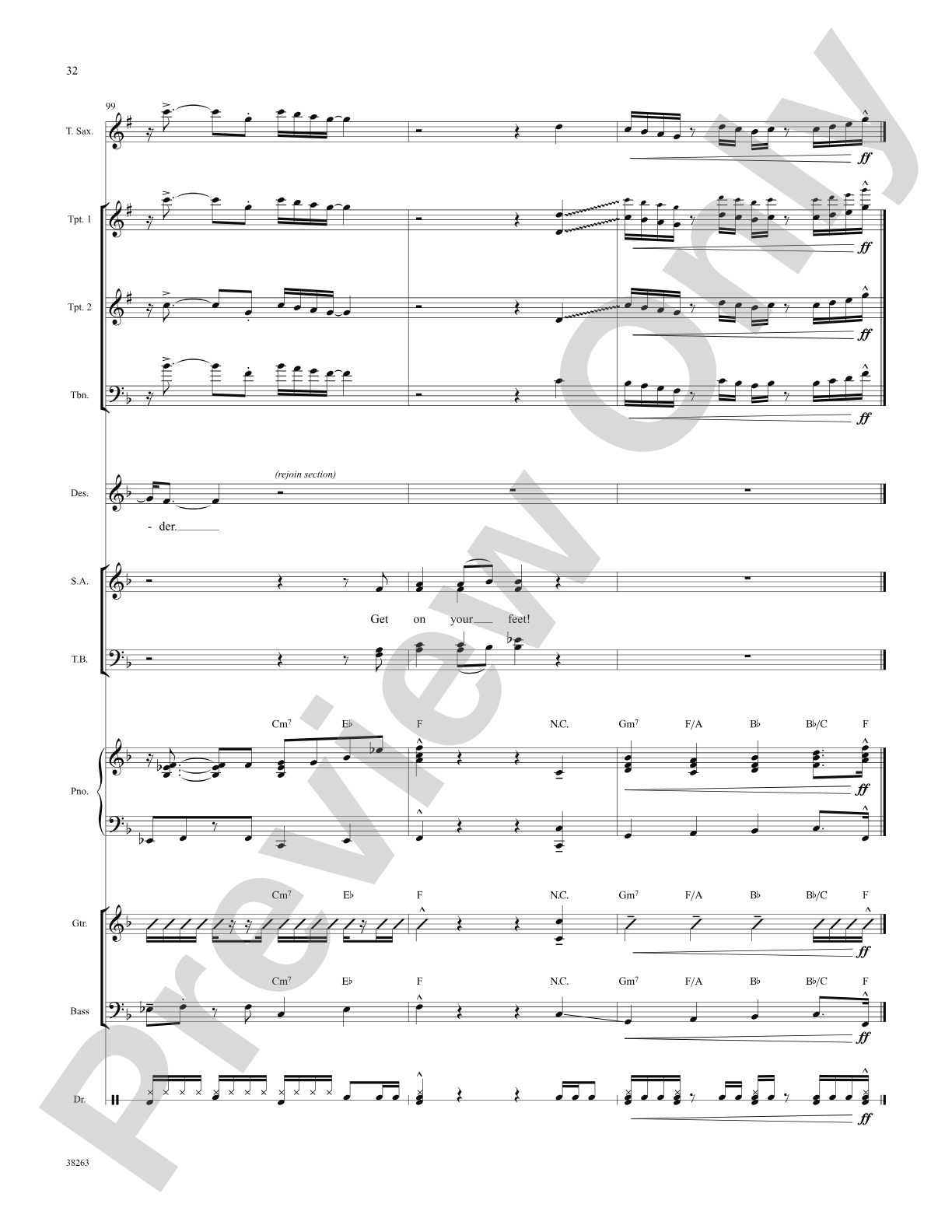 Get On Your Feet: Choral SoundPax