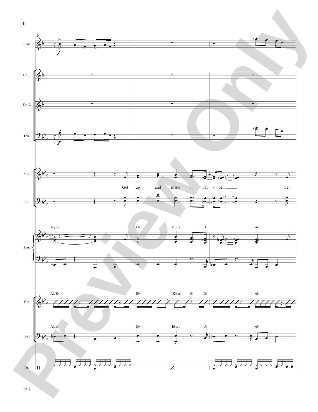 Get On Your Feet: Choral SoundPax