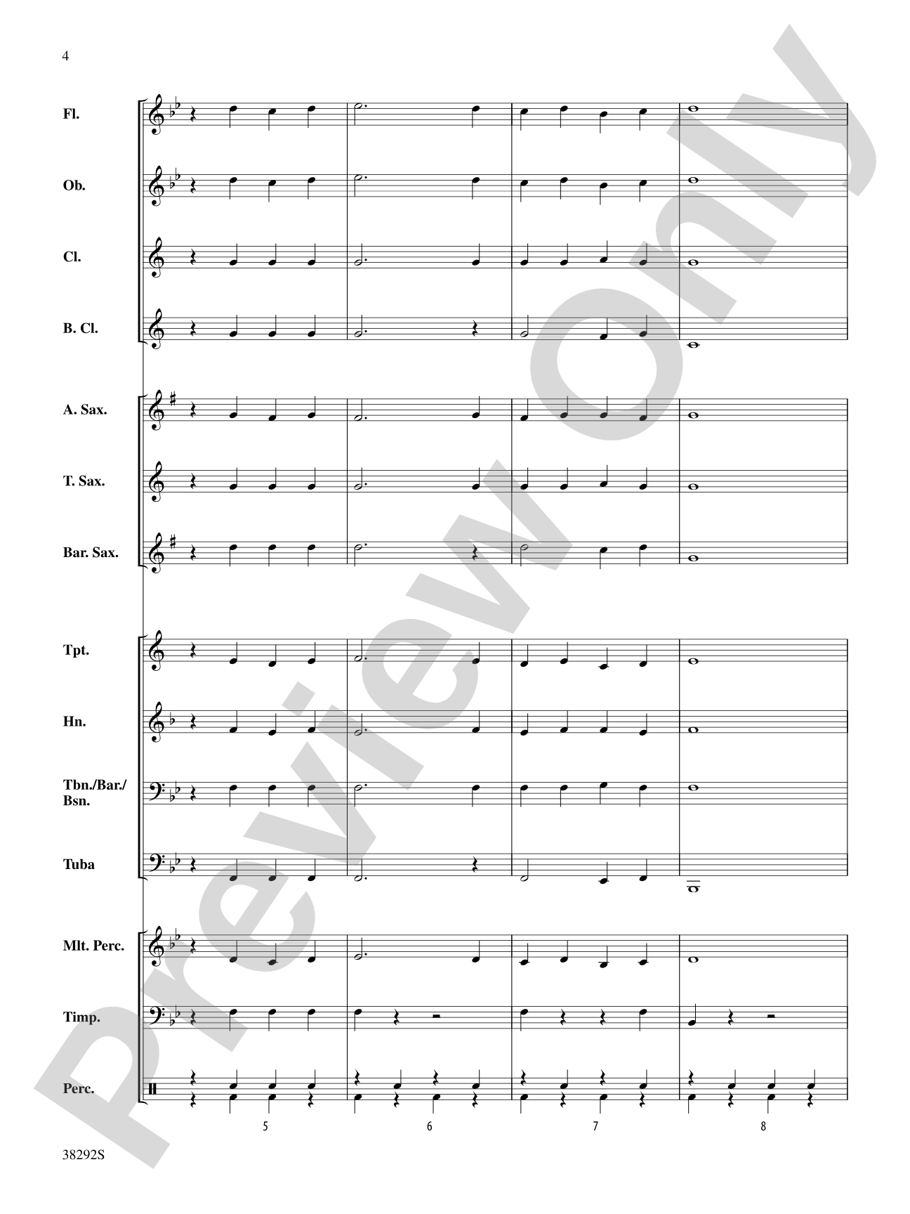 Finlandia: Concert Band Conductor Score & Parts