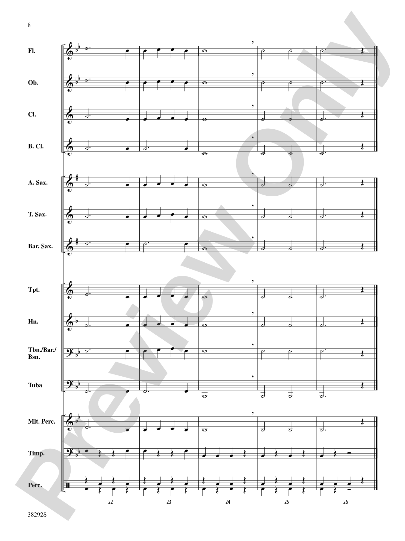 Finlandia: Concert Band Conductor Score & Parts