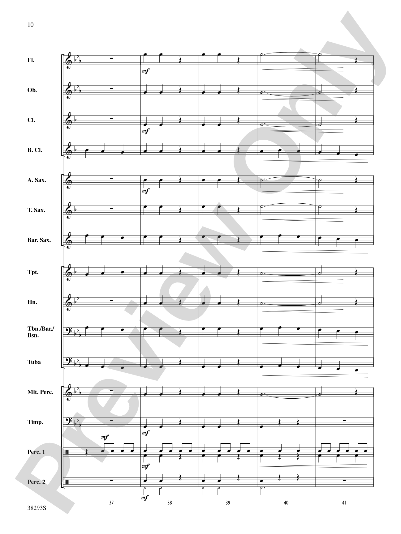 The Beast: Concert Band Conductor Score & Parts