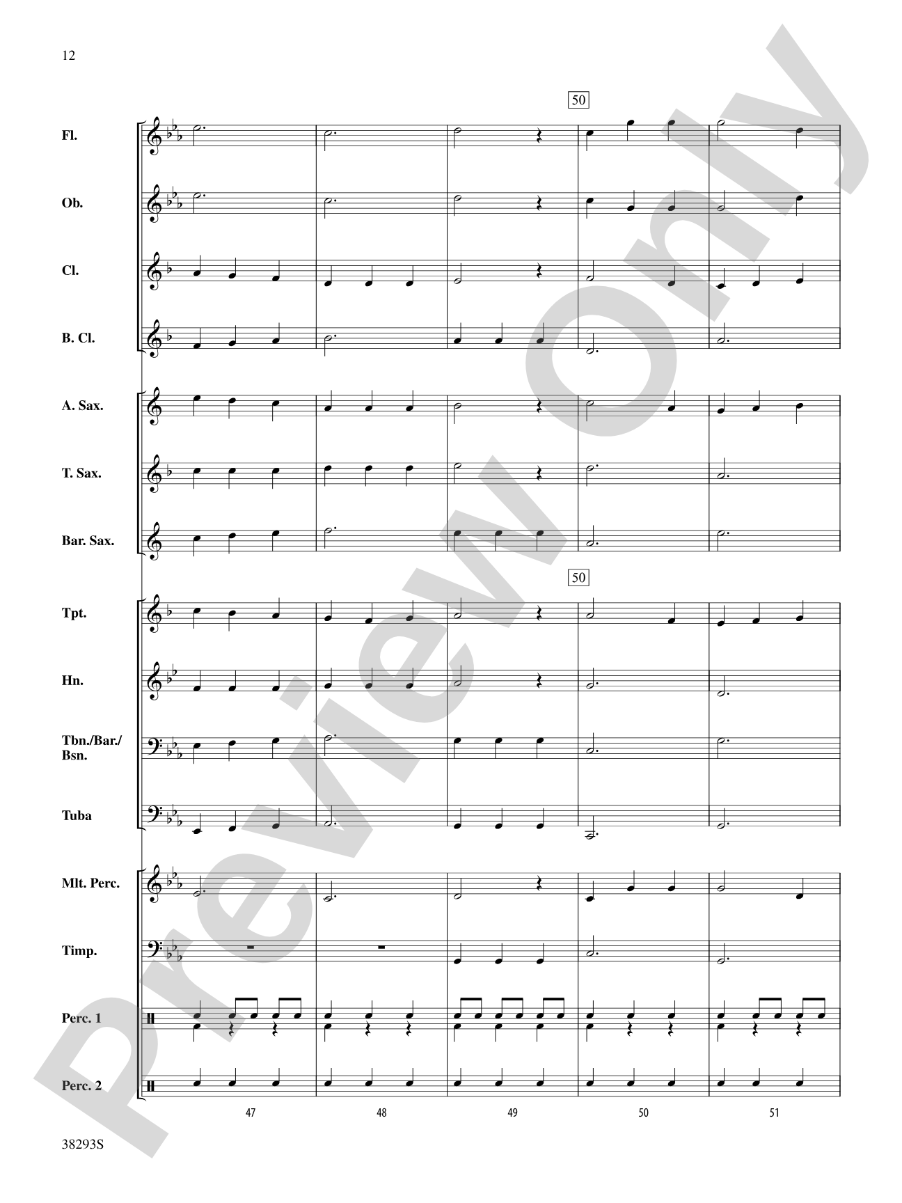 The Beast: Concert Band Conductor Score & Parts