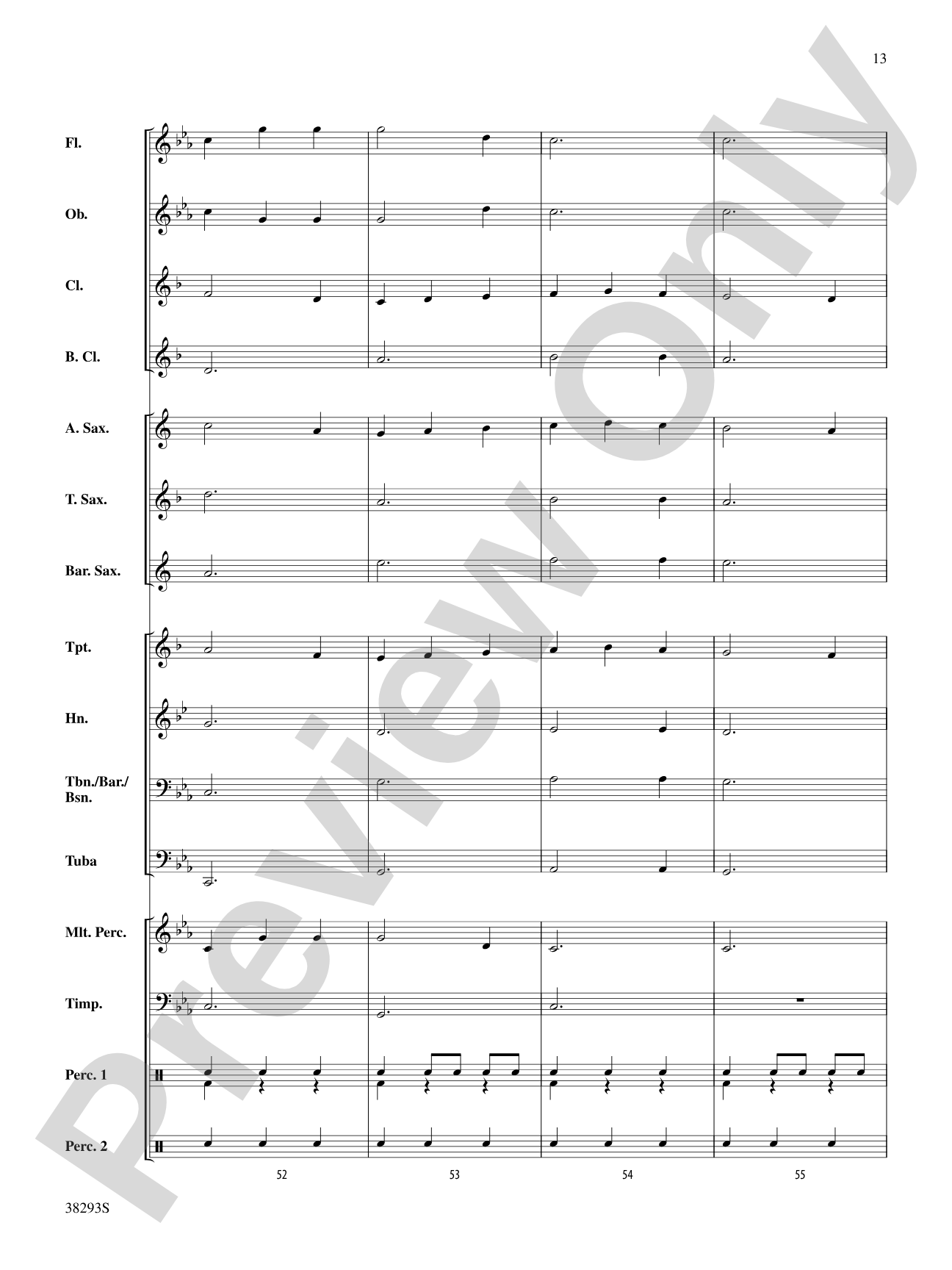The Beast: Concert Band Conductor Score & Parts