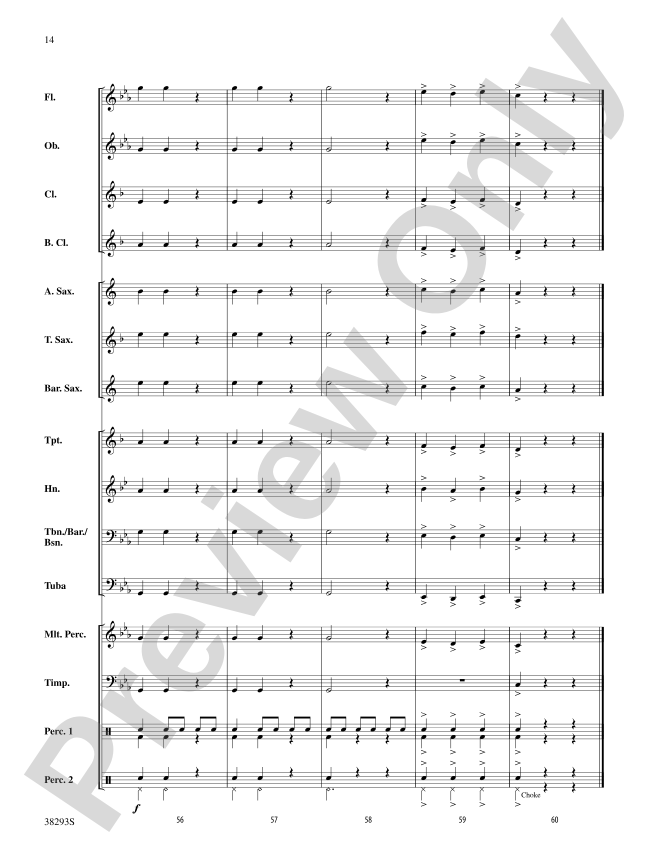 The Beast: Concert Band Conductor Score & Parts