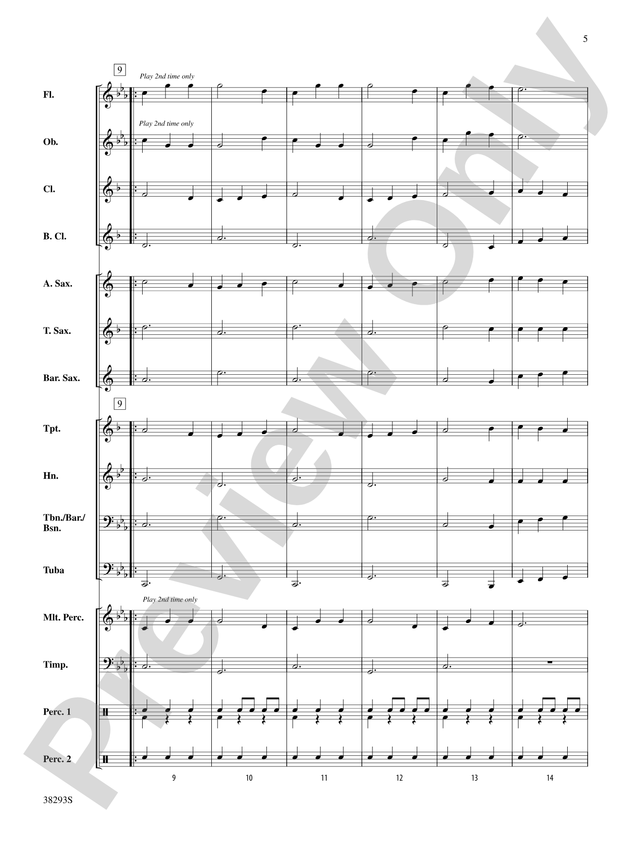 The Beast: Concert Band Conductor Score & Parts