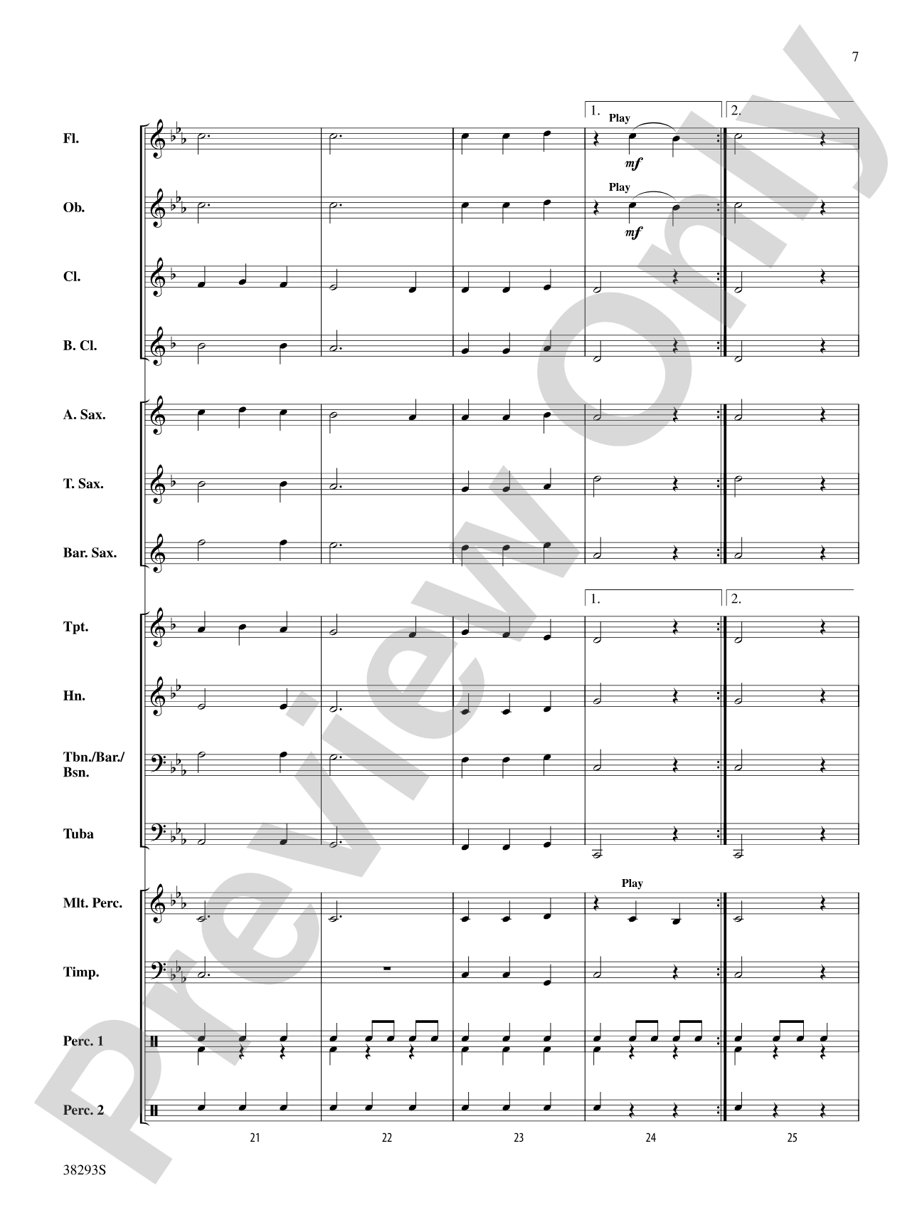 The Beast: Concert Band Conductor Score & Parts