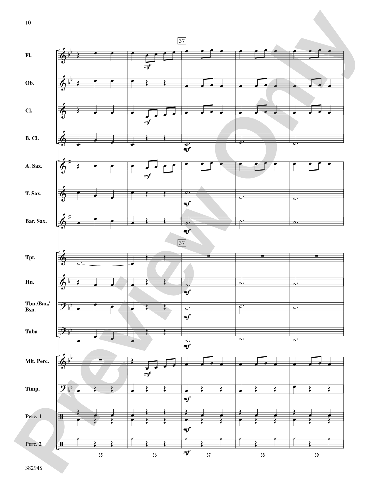 Carnival of Venice: Concert Band Conductor Score & Parts