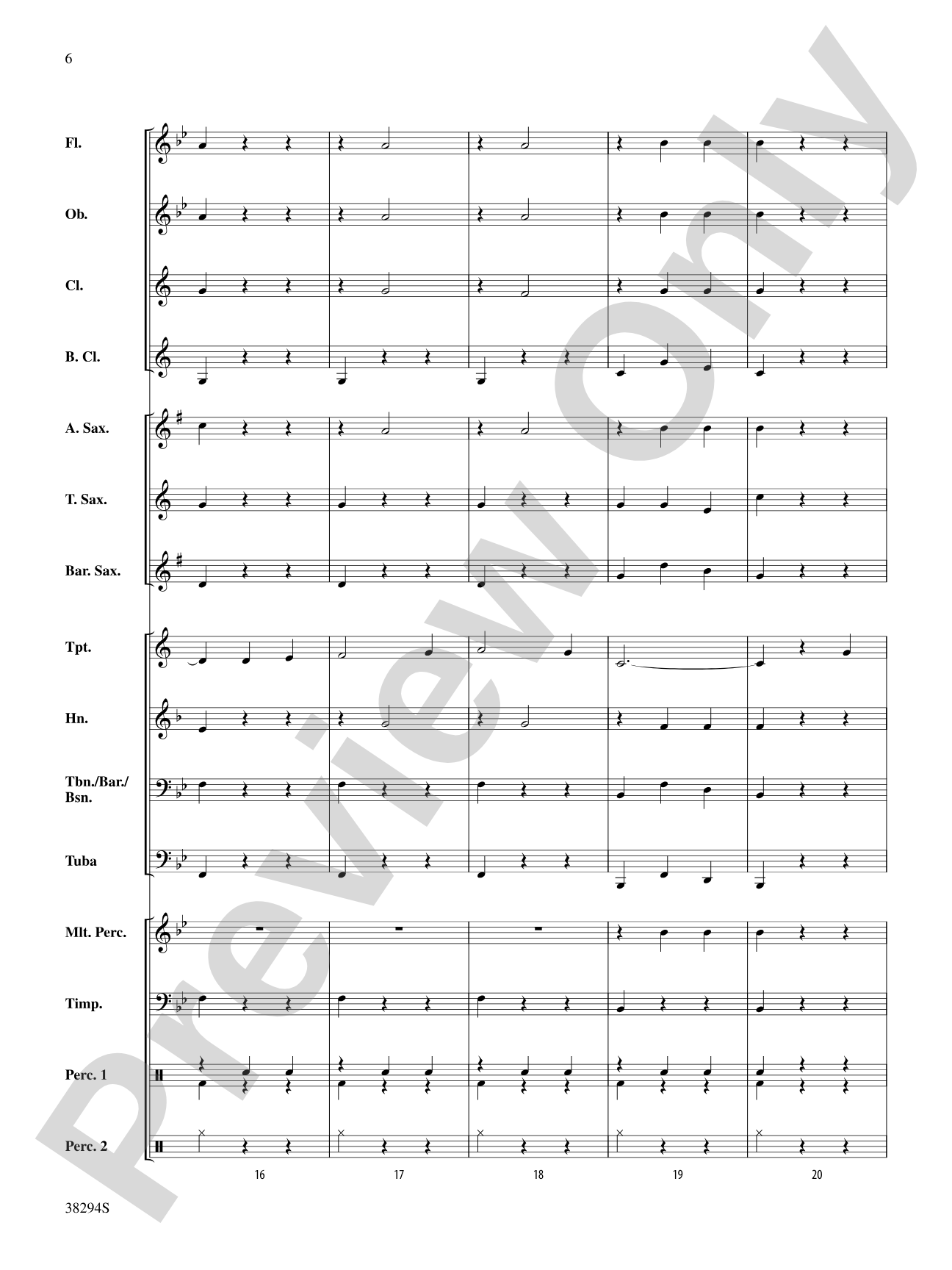 Carnival of Venice: Concert Band Conductor Score & Parts