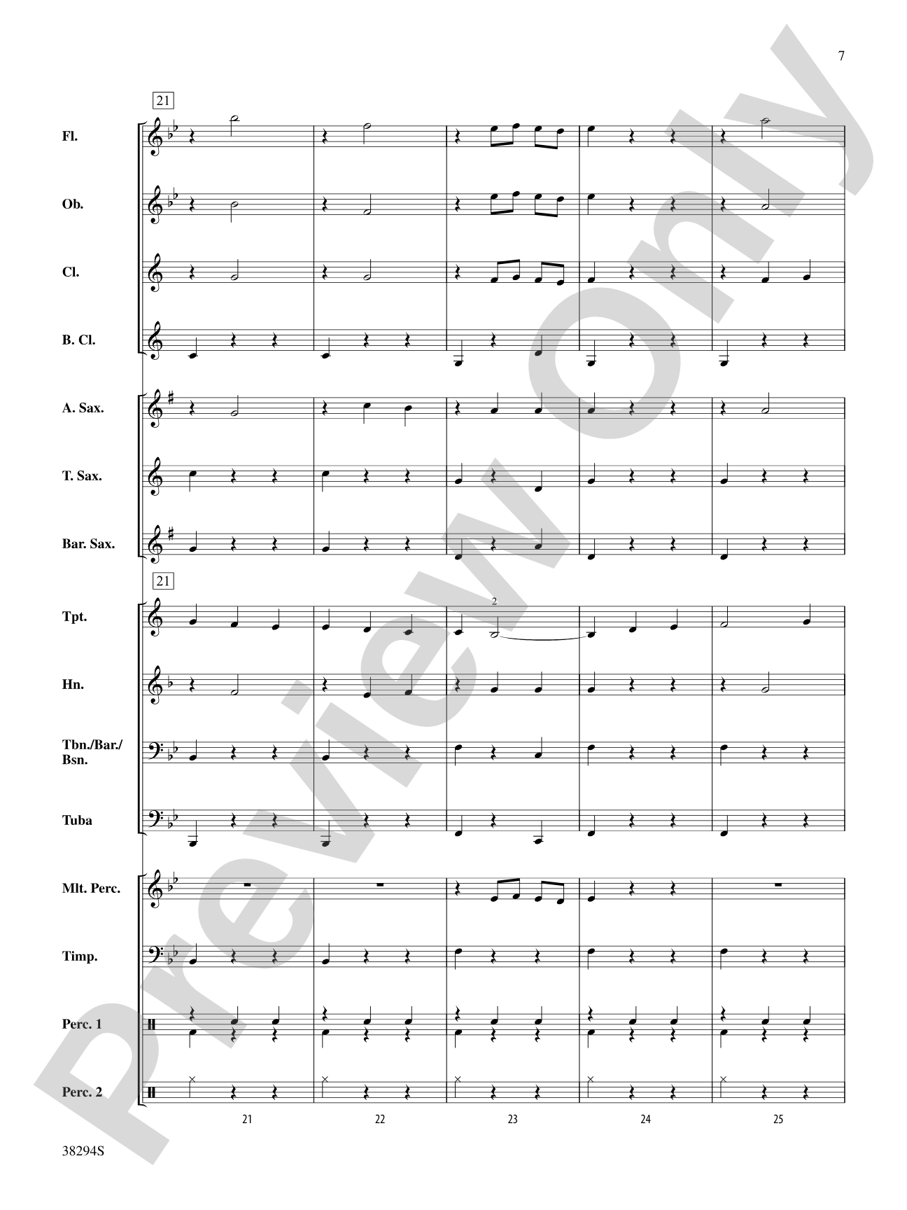 Carnival of Venice: Concert Band Conductor Score & Parts