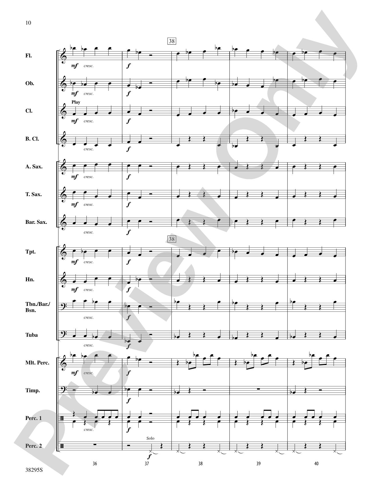 Planets in Motion: Concert Band Conductor Score & Parts
