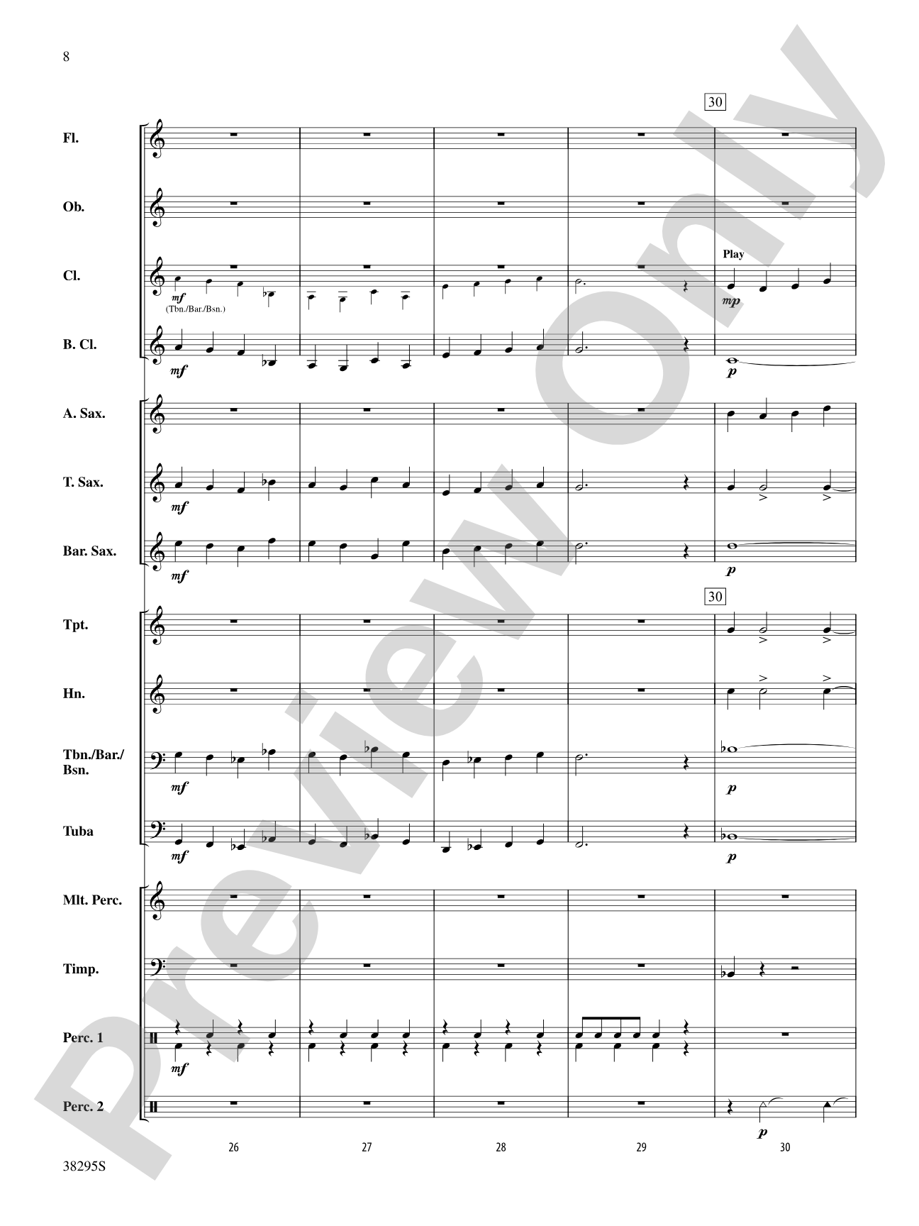 Planets in Motion: Concert Band Conductor Score & Parts