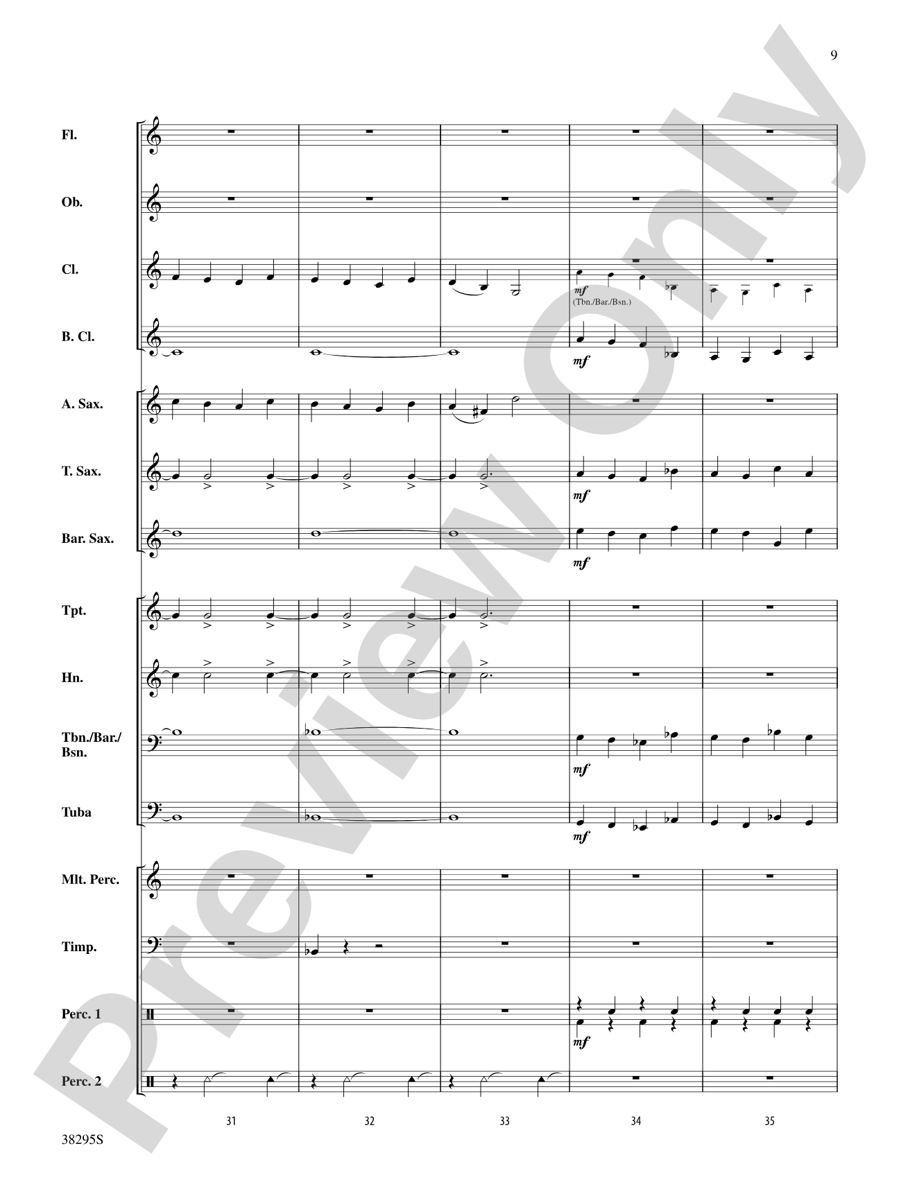 Planets in Motion: Concert Band Conductor Score & Parts