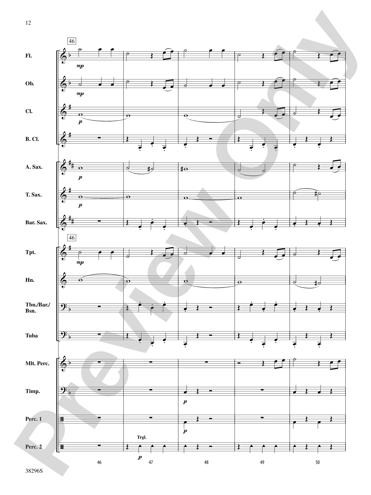 Prelude (from the Holberg Suite): Concert Band Conductor Score & Parts