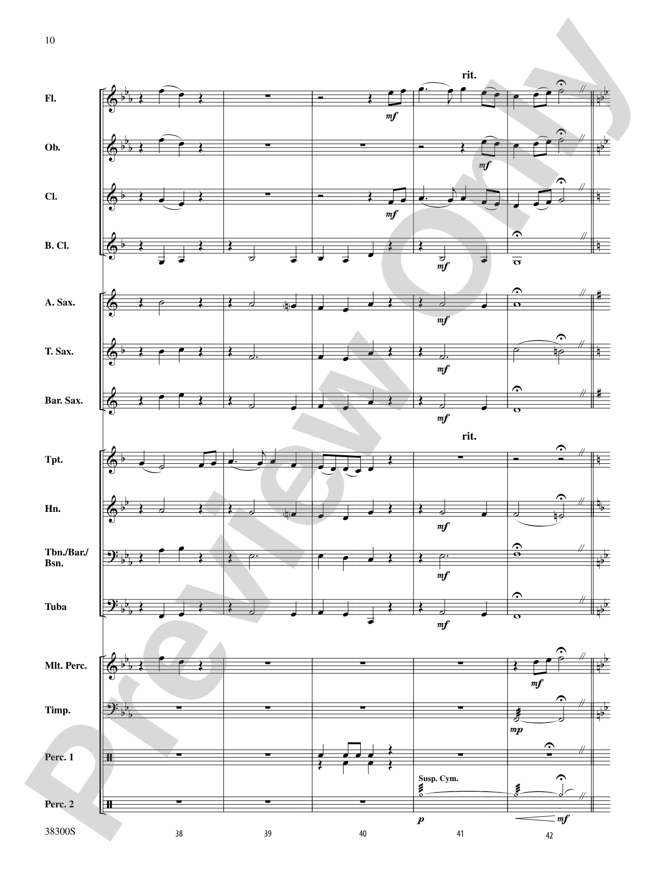 Ellan Vannin Suite: Concert Band Conductor Score & Parts