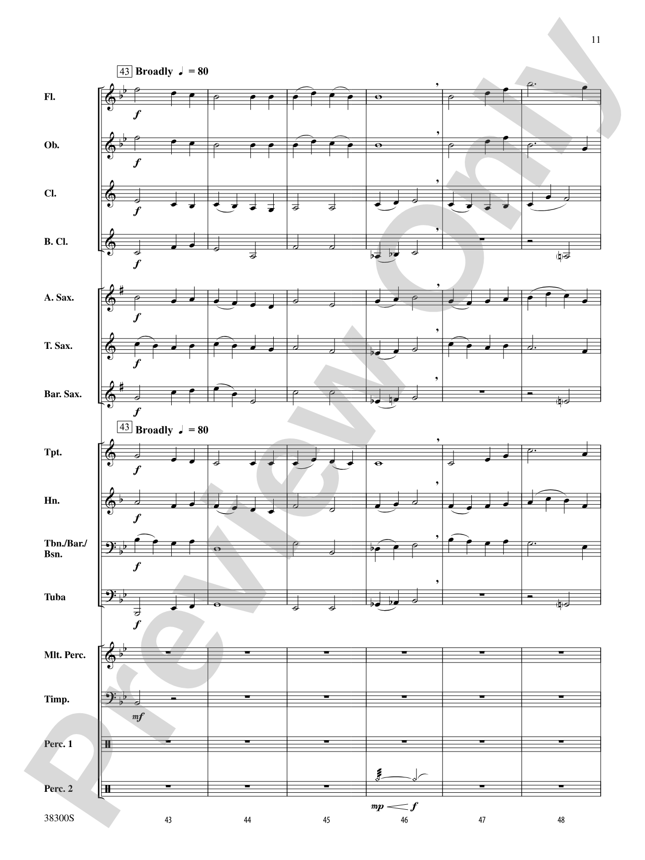 Ellan Vannin Suite: Concert Band Conductor Score & Parts