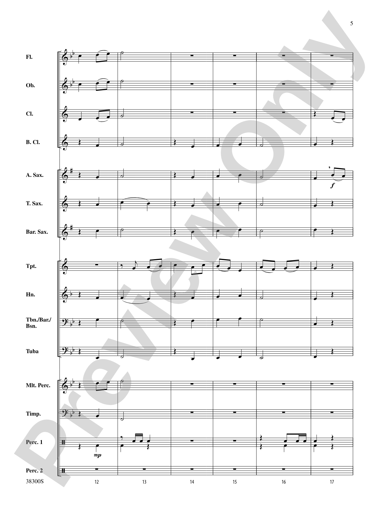 Ellan Vannin Suite: Concert Band Conductor Score & Parts