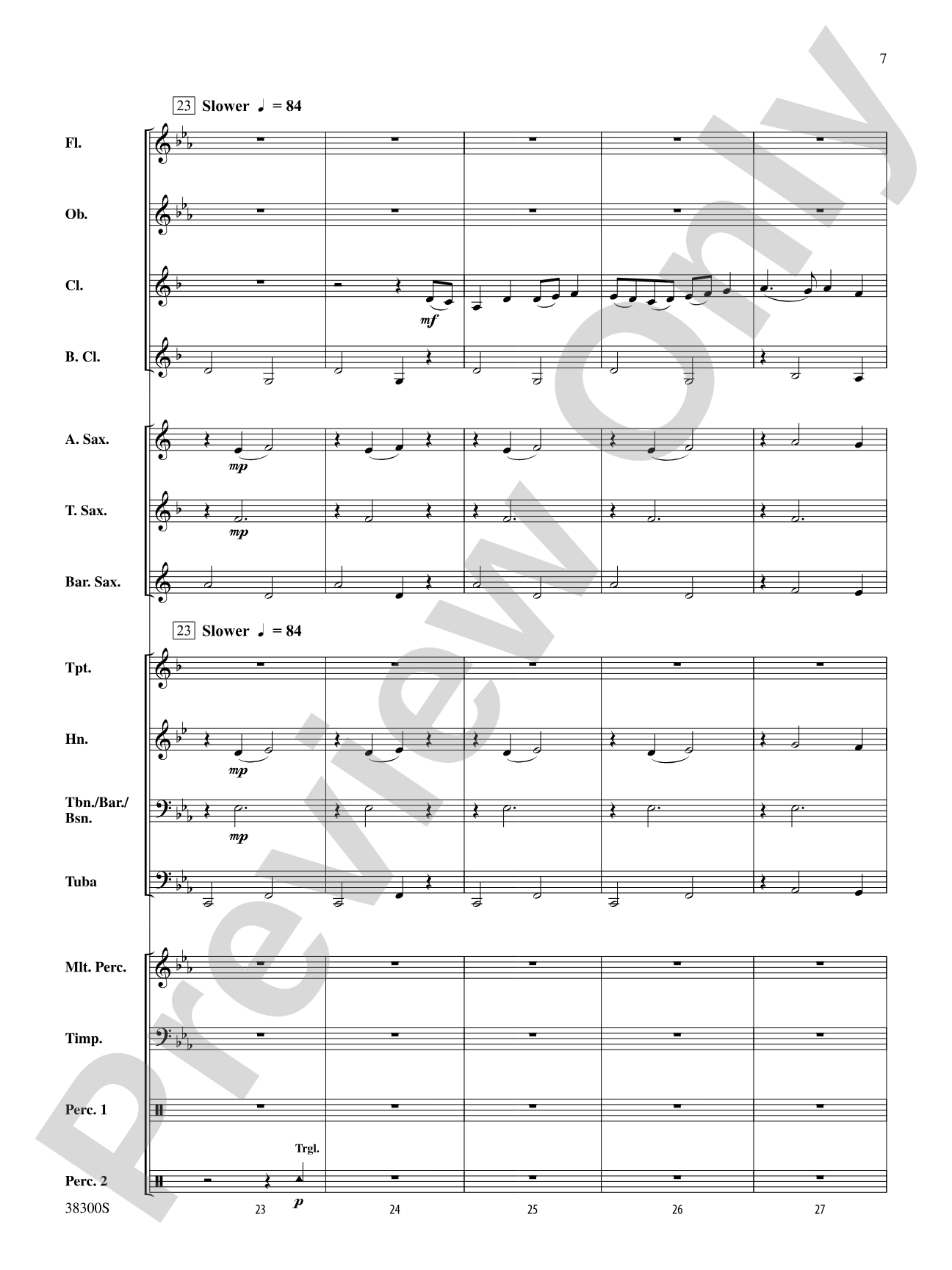 Ellan Vannin Suite: Concert Band Conductor Score & Parts