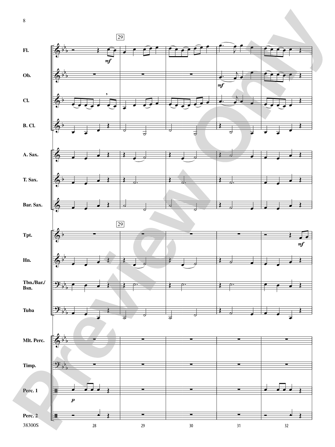 Ellan Vannin Suite: Concert Band Conductor Score & Parts