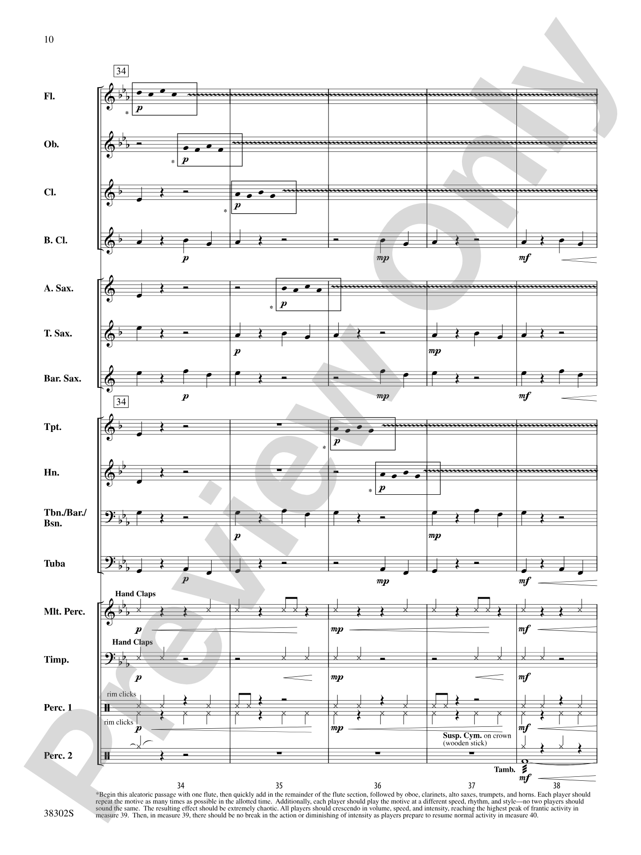 Scirocco: Concert Band Conductor Score & Parts
