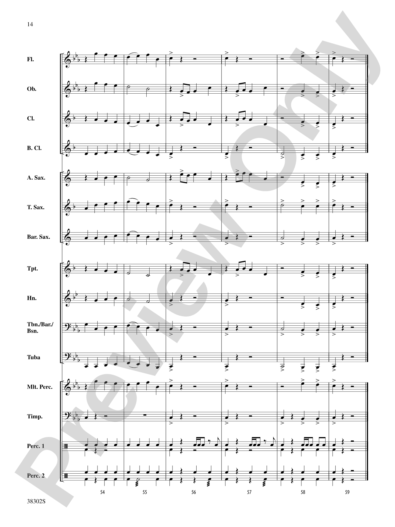 Scirocco: Concert Band Conductor Score & Parts