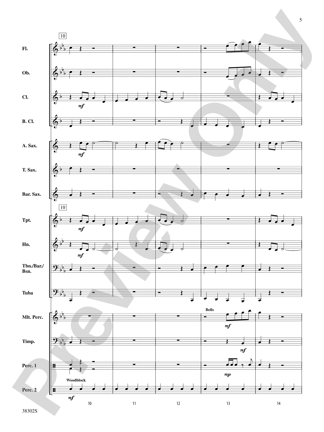 Scirocco: Concert Band Conductor Score & Parts